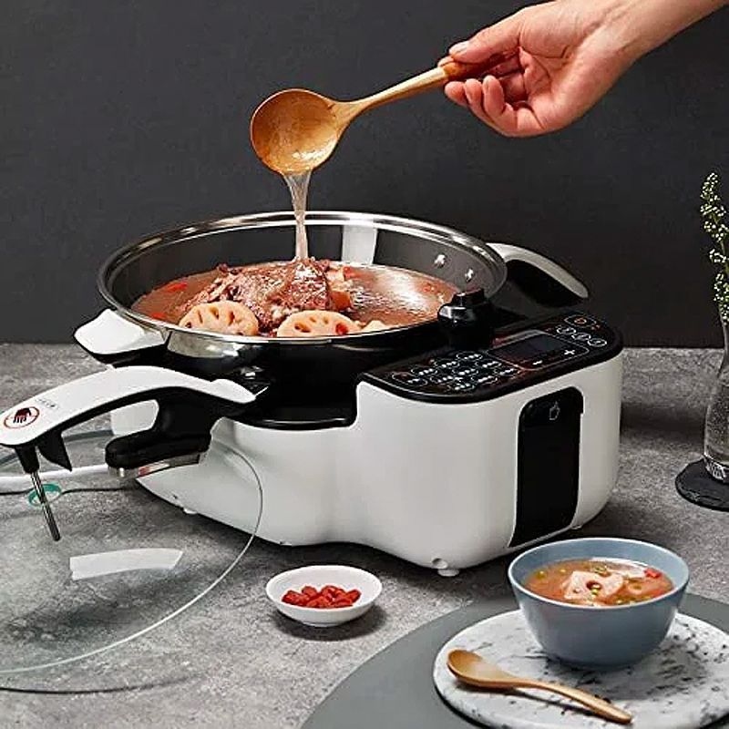 Intelligent Automatic Cooking Pot